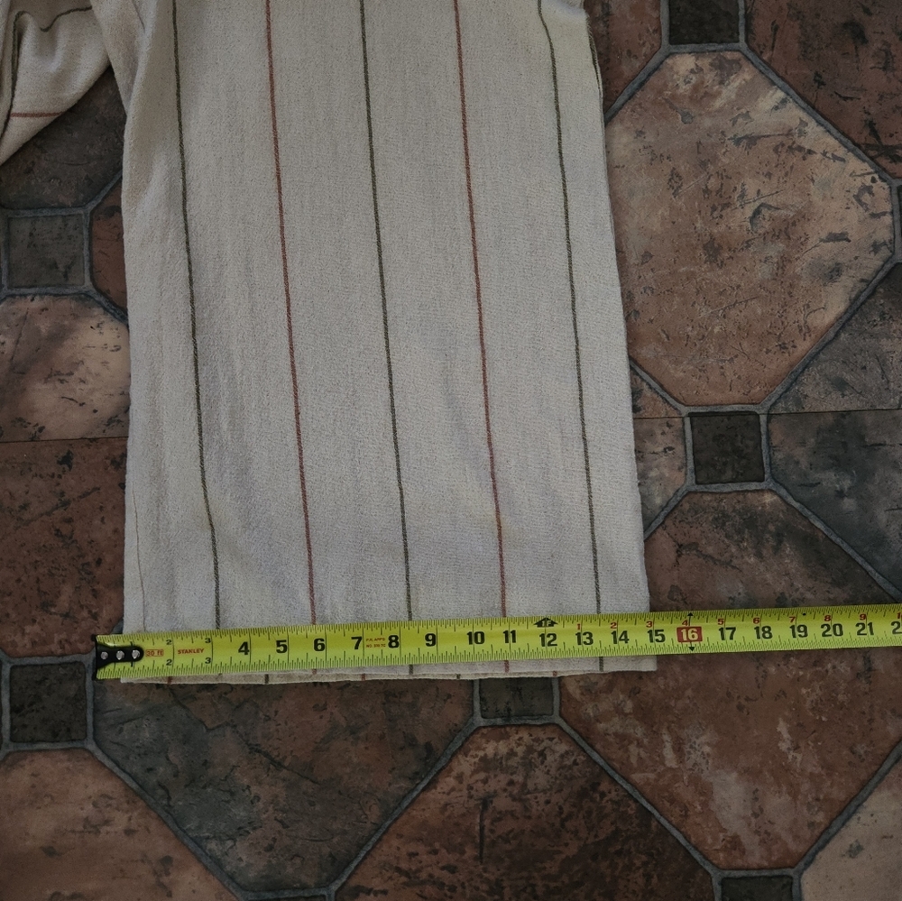 WORLD MARKET SIZE XL. Sleeveless Cream Jumpsuit - Picture 7 of 11